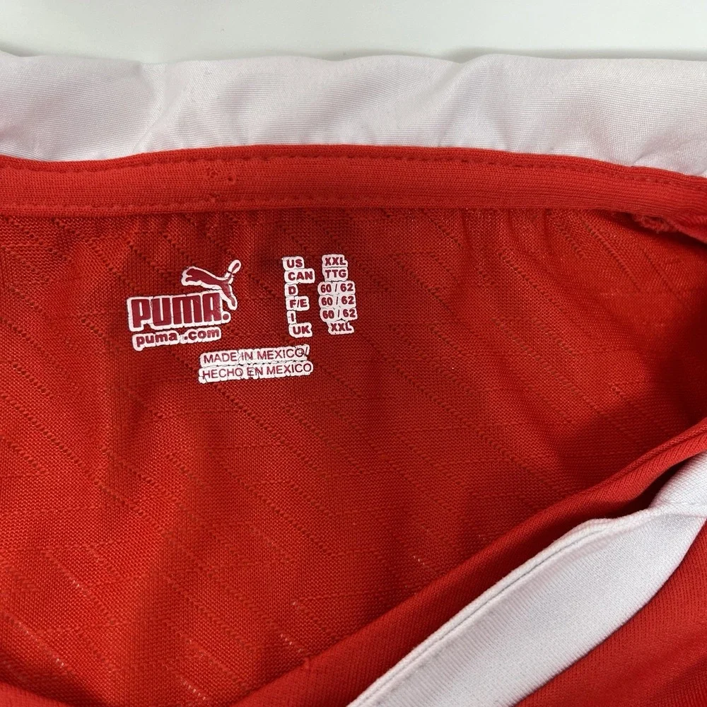 Puma Chile National Soccer Team Home Jersey Mens XXL Red Copa America 2011 2012